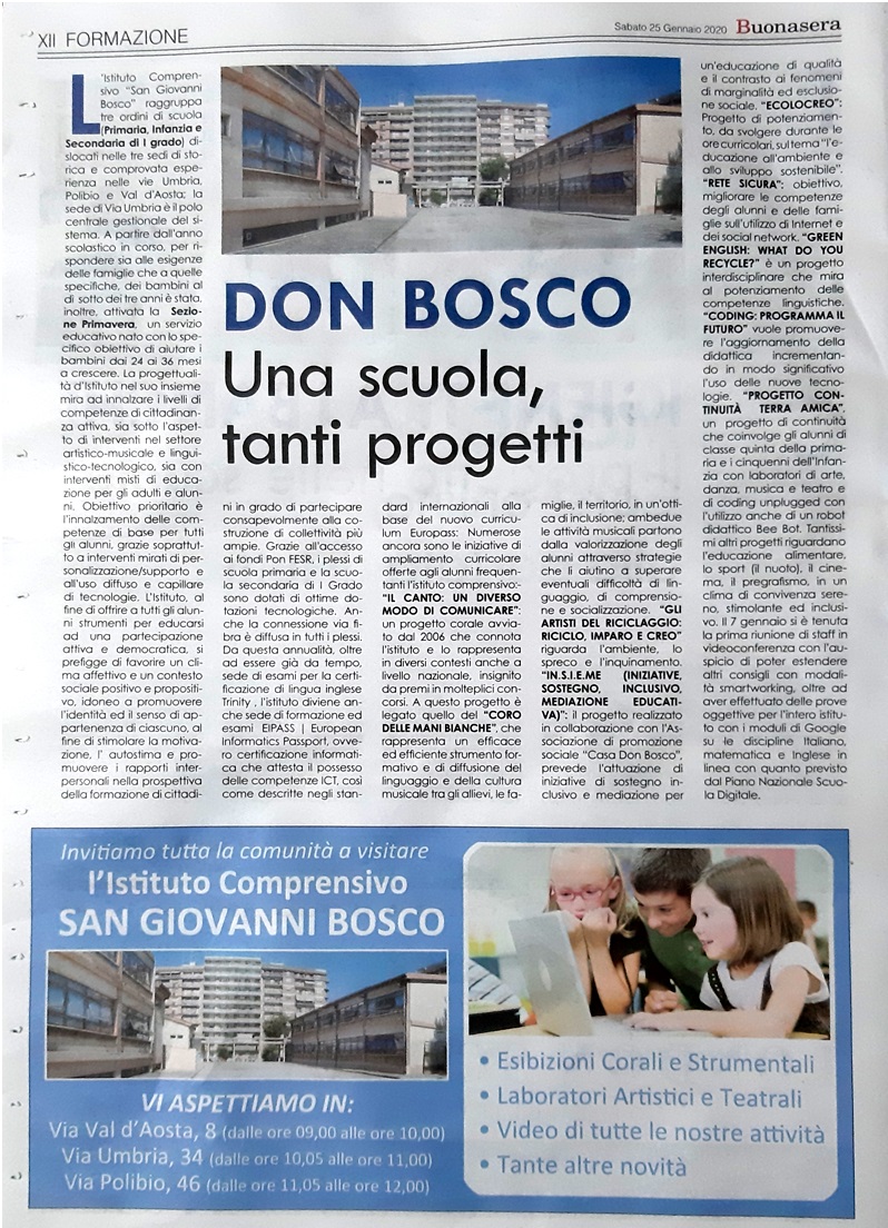 articolo giornale